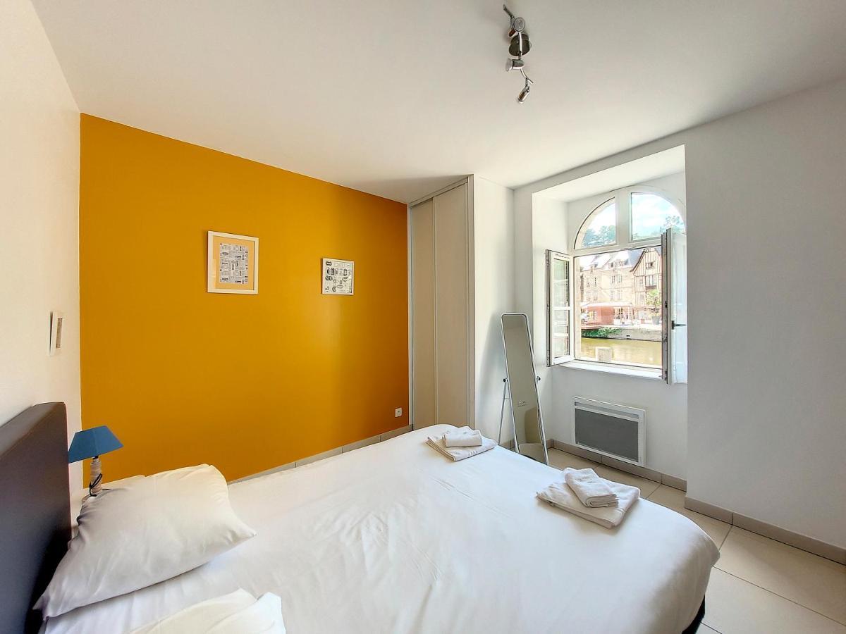 Ferienwohnung Au Fil De L'Eau - Le Bord De Rance Dinan Exterior foto